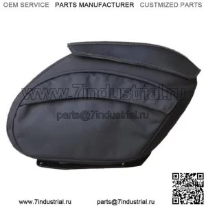 Leatherpros V3 Retro FXDXT T-Sport Сумки Harley Softail Нейлоновые кожаные седельные сумки (Для: Harley-Davidson)