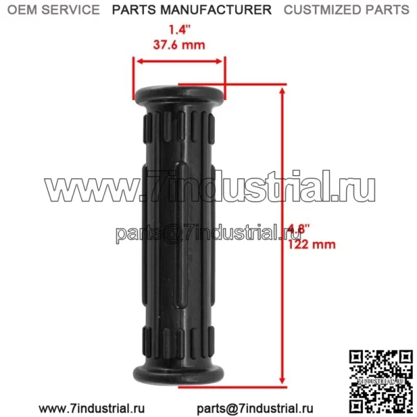 2 ручки руля для Polaris Sportsman 700 2002-2006 гг. (Для Polaris Sportsman 800) - Image 2
