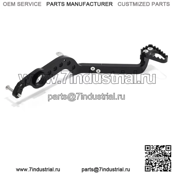 Рычаг и педаль заднего тормоза муфты блокировки для Yamaha Raptor 700 YFM700 2006-2023 гг.