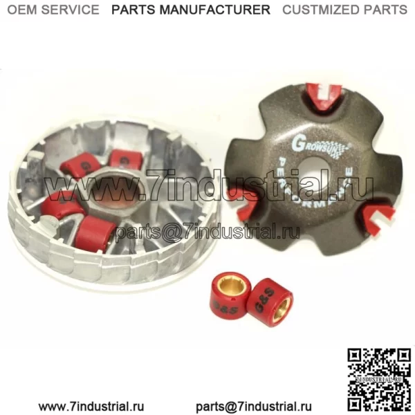 Комплект ременной передачи вариатора 49cc 50cc GY6 Scooter QMB139 Schwinn JMstar NST Vip 8 G
