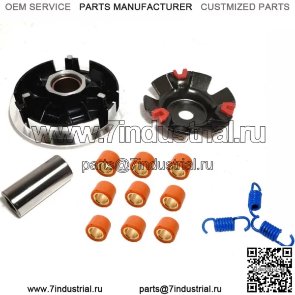 Скутер Performance Racing с передним сцеплением вариатора GY6 50cc 139QMB-новый