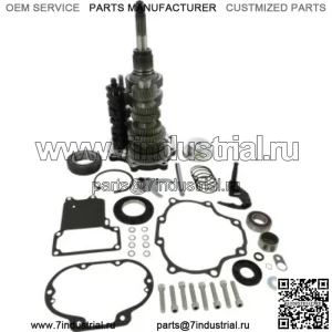 Комплект 7-ступенчатой коробки передач Baker Black Door Harley Dyna FLH FLT 06-17 (Для: Harley-Davidson)
