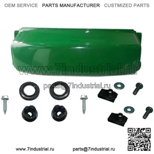 Новый бампер заменяет AM128998, подходит для John Deere LT133 LT155 LT166 LT150 LT160 LT170 LT180 LT190 с монтажным оборудованием и комплектом втулок шарнира