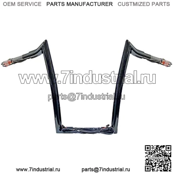 ПРЕДВАРИТЕЛЬНО ПРОВОДНЫЕ 16-ДЮЙМОВЫЕ МОДЕЛИ BLACK MEATHOOK APE ДЛЯ НОВЫХ МОДЕЛЕЙ SPORTSTER И SOFTAIL 2011 ГОДА