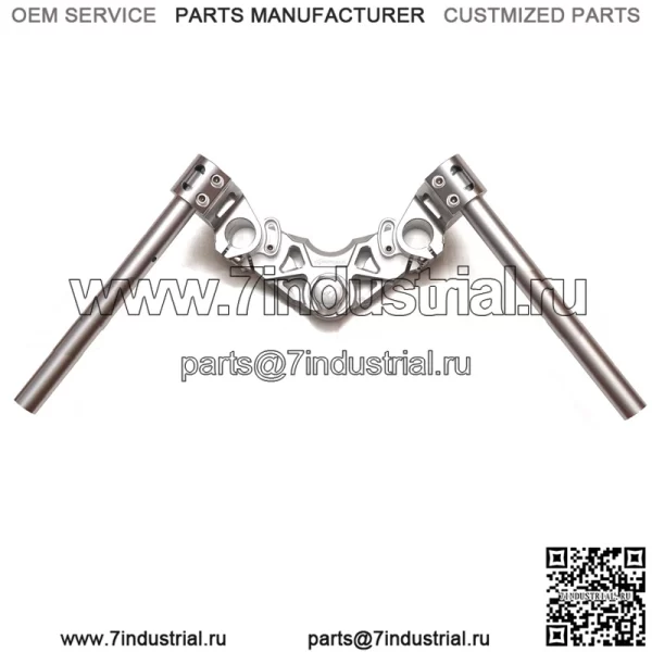 Racing CNC Triple Tree & Clip On Handlebars (матовый) - Suzuki Raider 150р