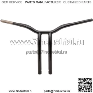 LA Choppers 1 1/4" Black Kage Fighter 16" T-образные рули с откидным рулем Harley FXD (Для: Harley-Davidson)