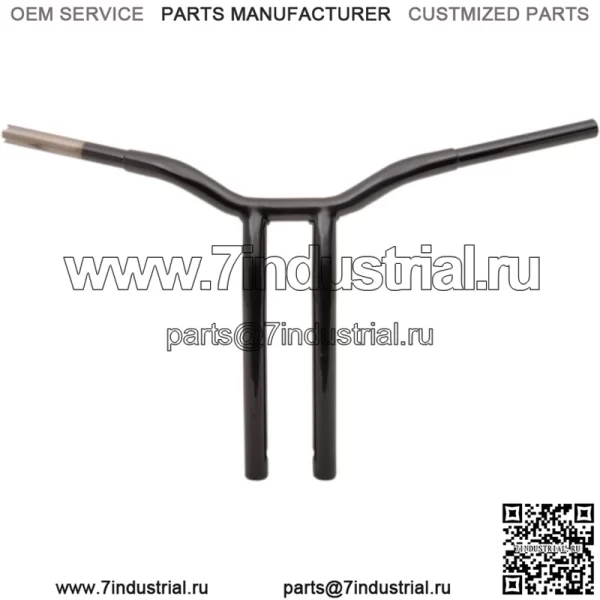 LA Choppers 1 1/4" Black Kage Fighter 16" T-образные рули с откидным рулем Harley FXD (Для: Harley-Davidson)