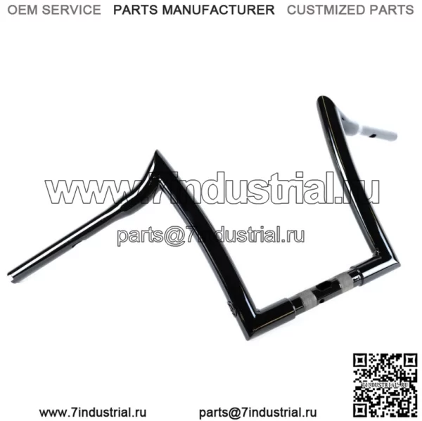 Руль Factory 47 Signature Ape Hanger 12 дюймов 1-1/4 дюйма черный Harley FLTR 15-22 (для: Harley-Davidson)