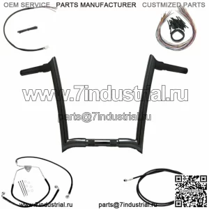 OEM пакет Yaffe Black 14" Monkey Bars 2008-2012 Harley Road King Glide CVO (для: Harley-Davidson)