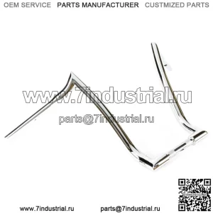 Подвеска для руля Factory 47 Nomad Ape, 1-1/2 дюйма, 16 дюймов, хромированная, Harley Softail (для: Harley-Davidson)