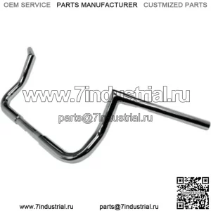 LA Choppers 8-дюймовые хромированные рули Twin Peaks Touring 1,25 дюйма Поворотные рули Harley Batwing (для: Harley-Davidson)