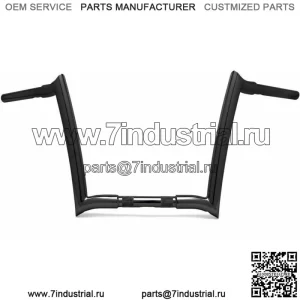 Руль Paul Yaffe Black 12 OEM Monkey Ape Bar Harley Touring Road King Glide (Для: Harley-Davidson)