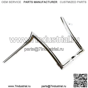 Руль Factory 47 Signature Ape Hanger 14 дюймов 1-1/4 дюйма, хромированный Harley FLTR 15-22 (для: Harley-Davidson)