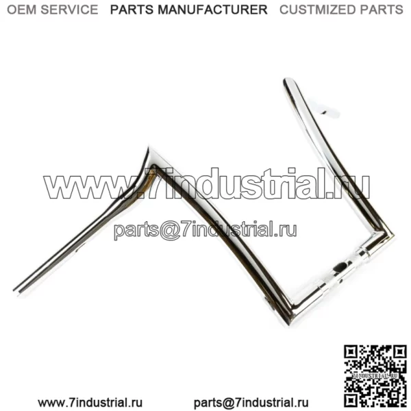 Руль Factory 47 Signature Ape Hanger 14 дюймов 1-1/4 дюйма, хромированный Harley FLTR 15-22 (для: Harley-Davidson)