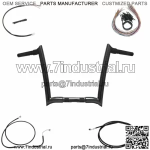 Комплект OEM Yaffe Black 12" Monkey Bars 2013 Harley Road King Glide CVO ABS (Для: Harley-Davidson)