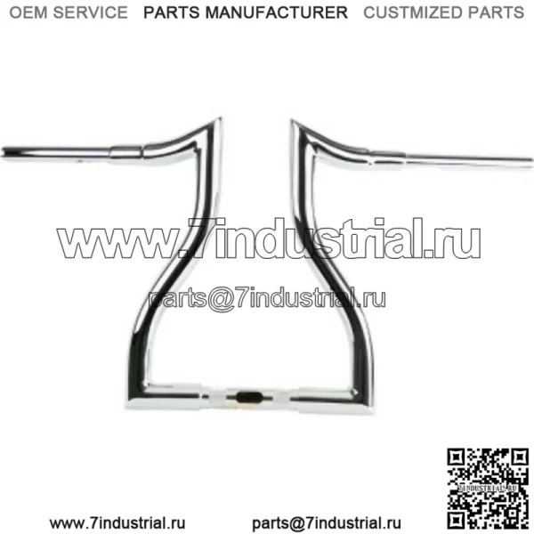 LA Choppers 1-1/2 дюйма 14 дюймов, хромированный руль Hammerhead Harley Road Glide King 15-20 (для: Harley-Davidson)