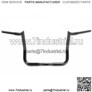 Черные 10-дюймовые рули Paul Yaffe Originals Monkey Bar Harley Touring Bagger (для: Harley-Davidson)