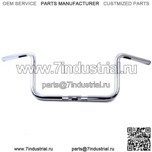 Хромированные рули 1 дюйм 9 1/4 дюйма Вешалки Ape Harley Touring Bagger Dresser 96-17 (Для: Harley-Davidson)