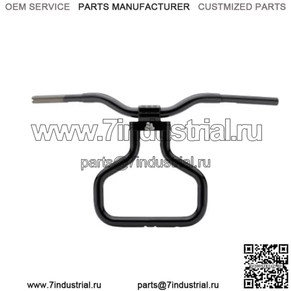 LA Choppers 1 1/4" 14" Black Kage Fighter Руль с Т-образным стержнем Harley Road Glide 15+ (Для: Harley-Davidson)