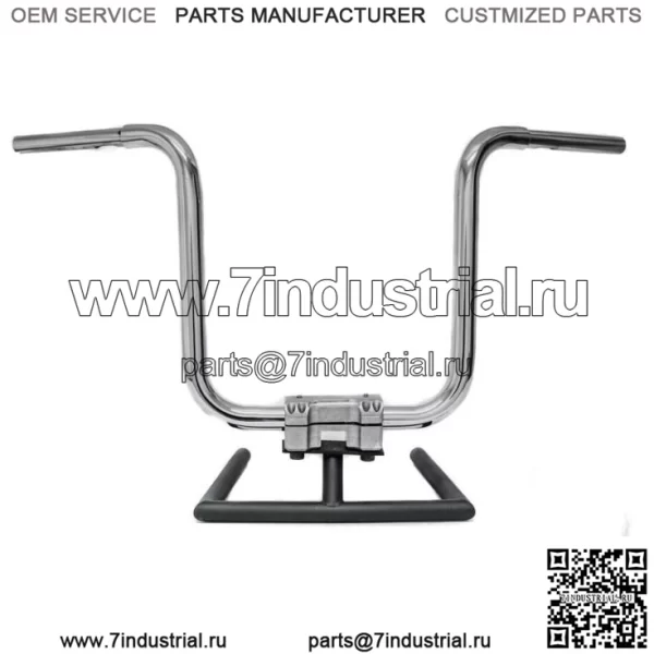 KST Kustoms Polished 16 Straight Jacket Рули руля Harley FLTR Softail Dyna (Для: Harley-Davidson)