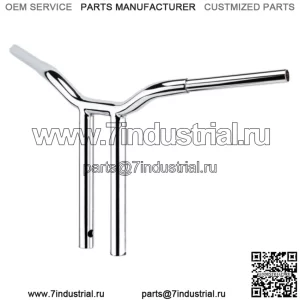 LA Choppers 1 1/4" Chrome Kage Fighter 16" Т-образные рули Прямые рули Harley FXD (Для: Harley-Davidson)