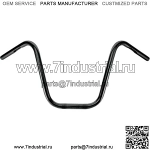 Burly Brand Narrow 12" Apes 1" Черный руль Harley Softail Dyna Sportster (Для: Harley-Davidson)
