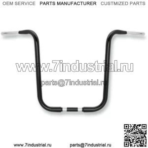 Черные вешалки Burly Brand 18 дюймов 1,25 Gorilla Ape на руль Harley Softail Dyna XL (Для: Harley-Davidson)