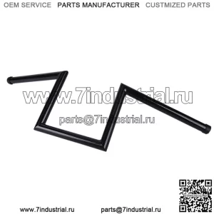 Руль Rise Drag Z-Bar 8 дюймов, руль 1 дюйм для Harley Sportster XL 883 1200 Softail Dyna (для Harley-Davidson)