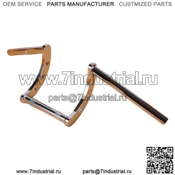 1-дюймовый руль мотоцикла с Z-образной перекладиной для Harley Honda Suzuki Yamaha Kawasaki (для: Harley-Davidson)
