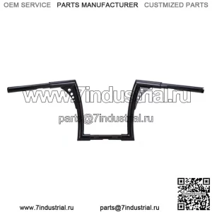 Черные 12-дюймовые вешалки с подъемом на руль для Harley FLST FXST Sportster XL (для: Harley-Davidson)