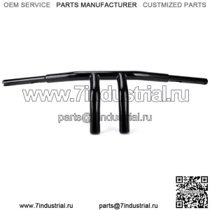 8-дюймовый Т-образный руль с подъемом 1-1/4 дюйма для Harley Sportster Dyna Softail (для: Harley-Davidson)