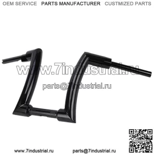 Черные подвески на руль высотой 12 дюймов, высота 1-1/4 дюйма для Harley Sportster 883 1200 (для: Harley-Davidson)