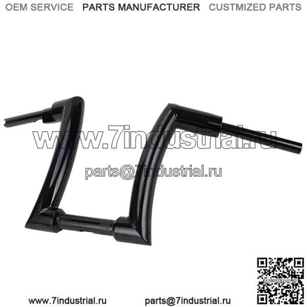 Черные подвески на руль высотой 12 дюймов, высота 1-1/4 дюйма для Harley Sportster 883 1200 (для: Harley-Davidson)