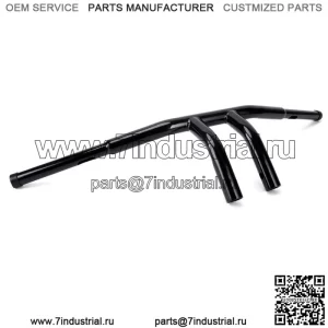 Руль Т-образной формы с высотой 8 дюймов, руль 1-1/4 дюйма для Harley Touring Sportster Dyna Softail (для: Harley-Davidson)