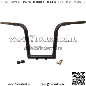 13-дюймовые рули Black Tree Hugger Ape Hanger 80-19 Harley Softail FLS