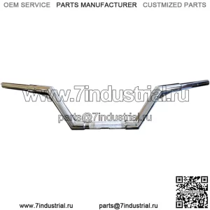 Хромированный стандартный руль V-Line 1-1/4 дюйма для Harley Softail Dyna XL 1986-20 гг. (Для: Harley-Davidson)