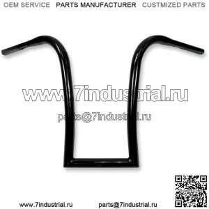 16-дюймовая вешалка для мотоцикла Harley толщиной 1-1/4 дюйма Ape Hanger