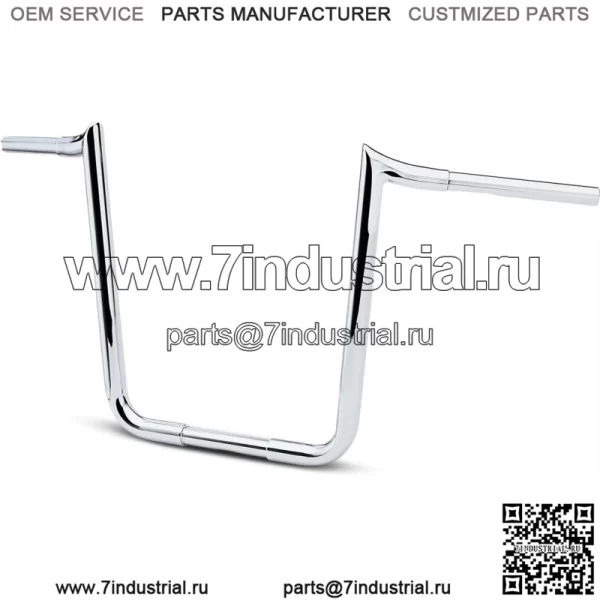 Хромированный руль Prime Ape 18 дюймов для Harley Softail FXS FLSL FLS 84-19