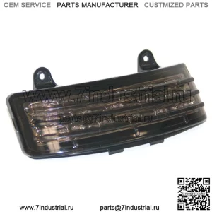 Letric Lighting Co. Светодиодный фонарь с тройным стержнем на крыле для Harley