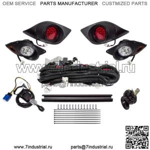 Комплект светодиодного освещения для гольф-кара Deluxe подходит для Yamaha Drive G29 2007-2016 годов выпуска