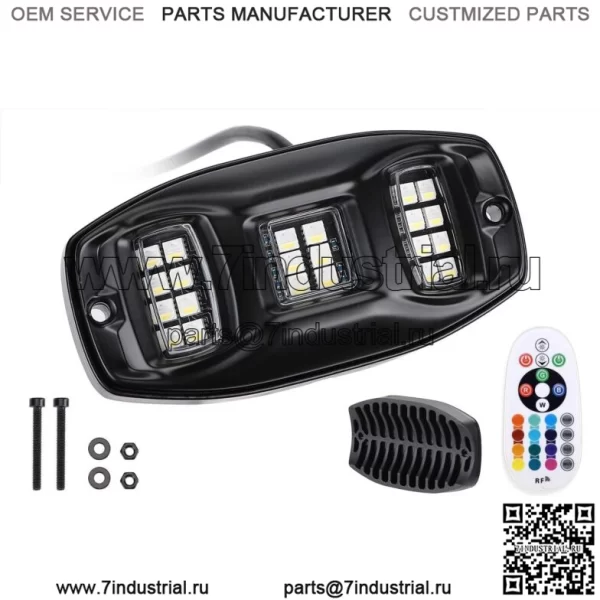 Универсальный 8-стручковый комплект RGB Rock Underglow Light для UTV ATV Jeep Truck SUV Car