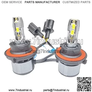 Светодиодная лампа UTV с дальним/ближним светом, совместимая с Polaris Ranger RZR 570 800 1000 XP, общий № 4012279,12000LM, 60 Вт, ярко-белая, упаковка из 2 шт. (без светодиодного декодера)