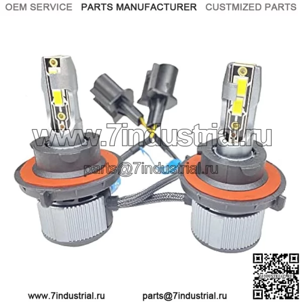 Светодиодная лампа UTV с дальним/ближним светом, совместимая с Polaris Ranger RZR 570 800 1000 XP, общий № 4012279,12000LM, 60 Вт, ярко-белая, упаковка из 2 шт. (без светодиодного декодера)