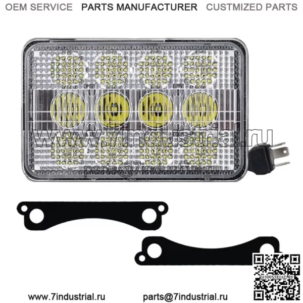 AL75338 Светодиодная фара для тракторов John Deere 6310S, 6410S, 6510S, 6210L+ Hi/Lo x2