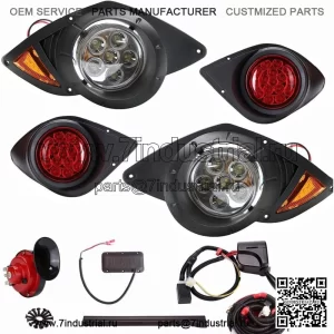 Комплект светодиодных фонарей для гольф-мобиля для Yamaha G29 YDR Drive 07+ и сигнала поворота, тормоза 12 В