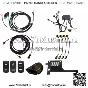 Комплект указателей поворота Deluxe Plug & Play для Polaris RZR XP 4 Turbo (2016-18)
