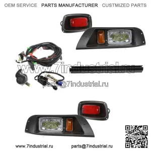 EZ-GO TXT Pre-13 GOLF CART КОМПЛЕКТ LED DELUXE LIGHT LIGHT Фары Задний фонарь Указатель поворота