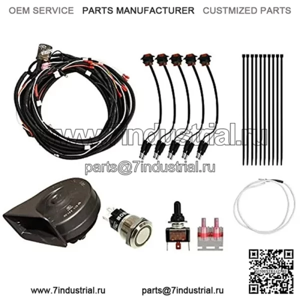 Универсальный комплект указателей поворота UTV/ATV с функцией Plug & Play (комплект Deluxe)