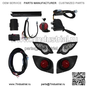 Комплект светодиодных фонарей для гольф-кара для Yamaha G29 YDR Drive 07+, звуковой сигнал поворота, тормоз, 12 В