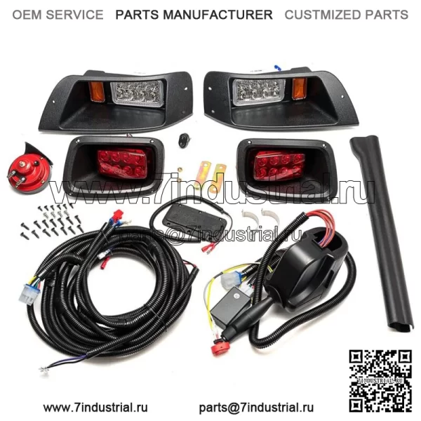 Комплект светодиодных фонарей Deluxe EZGO TXT 14+ Сигналы поворота Стоп-сигнал Звуковой сигнал Street Legal Legal